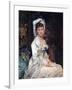 Woman in White, 1879-Eva Gonzales-Framed Giclee Print