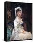 Woman in White, 1879-Eva Gonzales-Framed Stretched Canvas