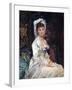 Woman in White, 1879-Eva Gonzales-Framed Giclee Print