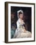 Woman in White, 1879-Eva Gonzales-Framed Giclee Print