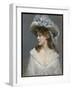 Woman in White, C.1880 (Oil on Canvas)-Raimundo De Madrazo Y Garreta-Framed Giclee Print