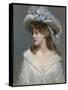 Woman in White, C.1880 (Oil on Canvas)-Raimundo De Madrazo Y Garreta-Stretched Canvas