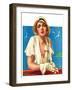 "Woman in White,"June 18, 1932-Tempest Inman-Framed Giclee Print