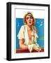 "Woman in White,"June 18, 1932-Tempest Inman-Framed Giclee Print