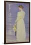 Woman in White on a Beach, 1893-Peder Severin Kröyer-Framed Giclee Print