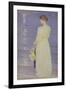 Woman in White on a Beach, 1893-Peder Severin Kröyer-Framed Giclee Print