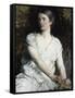 Woman in White-Abbott Handerson Thayer-Framed Stretched Canvas