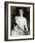 Woman in White-Abbott Handerson Thayer-Framed Giclee Print