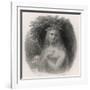 Woman in White-H Howard-Framed Art Print