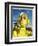 "Woman in Yellow,"June 15, 1935-Andrew Loomis-Framed Giclee Print