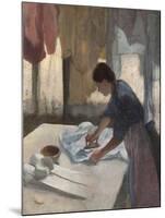 Woman Ironing, C.1876-87-Edgar Degas-Mounted Giclee Print