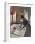 Woman Ironing, C.1876-87-Edgar Degas-Framed Giclee Print