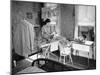 Woman Ironing in Slum Home-William C^ Shrout-Mounted Photographic Print