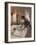 Woman Ironing-Edgar Degas-Framed Giclee Print