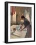 Woman Ironing-Edgar Degas-Framed Giclee Print