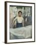 Woman Ironing-Edgar Degas-Framed Giclee Print