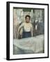 Woman Ironing-Edgar Degas-Framed Giclee Print