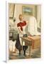Woman Ironing-null-Framed Giclee Print