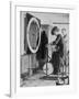 Woman Keeping Fit in the Titanic's Gymnasium-null-Framed Photographic Print