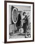 Woman Keeping Fit in the Titanic's Gymnasium-null-Framed Photographic Print