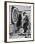 Woman Keeping Fit in the Titanic's Gymnasium-null-Framed Photographic Print