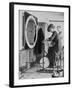 Woman Keeping Fit in the Titanic's Gymnasium-null-Framed Photographic Print