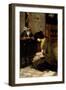 Woman Knelt in Prayer-Vittorio Tessari-Framed Giclee Print