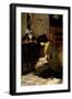 Woman Knelt in Prayer-Vittorio Tessari-Framed Giclee Print
