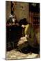 Woman Knelt in Prayer-Vittorio Tessari-Mounted Giclee Print