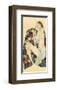 Woman Laying Nude, 1911-Egon Schiele-Framed Premium Giclee Print