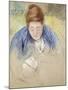 Woman Leaning over Baby-Mary Cassatt-Mounted Giclee Print