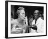 Woman Lighting a Cigarette from a Candle Held by a Waiter at the Piedmont Ball-Paul Schutzer-Framed Photographic Print