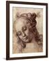 Woman Looking Down-Andrea del Verrocchio-Framed Giclee Print