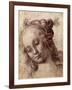 Woman Looking Down-Andrea del Verrocchio-Framed Giclee Print