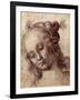 Woman Looking Down-Andrea del Verrocchio-Framed Giclee Print