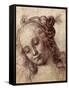 Woman Looking Down-Andrea del Verrocchio-Framed Stretched Canvas