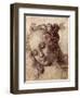 Woman Looking Down-Andrea del Verrocchio-Framed Giclee Print