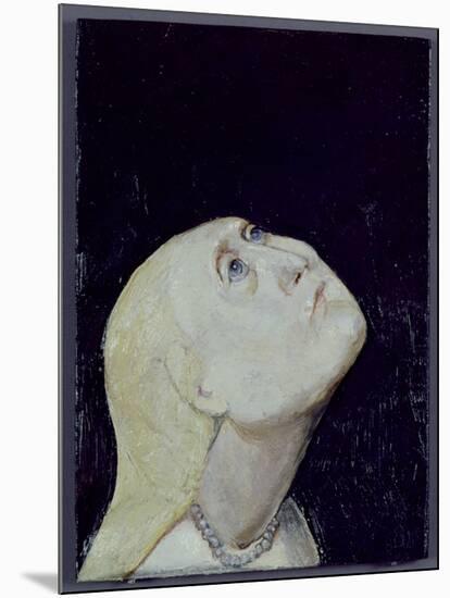 Woman Looking Up, 1978-Evelyn Williams-Mounted Giclee Print