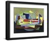 Woman Lying Down; Femme Couchee, 1924-Georges Valmier-Framed Giclee Print