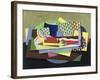 Woman Lying Down; Femme Couchee, 1924-Georges Valmier-Framed Giclee Print