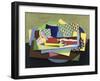 Woman Lying Down-Georges Valmier-Framed Giclee Print