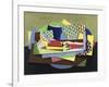 Woman Lying Down-Georges Valmier-Framed Giclee Print