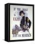 Woman Marines Want to Fight-null-Framed Stretched Canvas