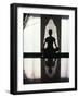 Woman Meditating-null-Framed Photographic Print