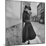 Woman Modeling a Back Flared Skirt-Gordon Parks-Mounted Photographic Print