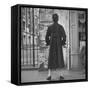 Woman Modeling a Full Sleeved Suit-Gordon Parks-Framed Stretched Canvas
