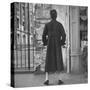 Woman Modeling a Full Sleeved Suit-Gordon Parks-Stretched Canvas