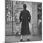 Woman Modeling a Full Sleeved Suit-Gordon Parks-Mounted Photographic Print