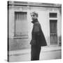 Woman Modeling a Full Sleeved Suit-Gordon Parks-Stretched Canvas