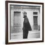 Woman Modeling a Full Sleeved Suit-Gordon Parks-Framed Photographic Print